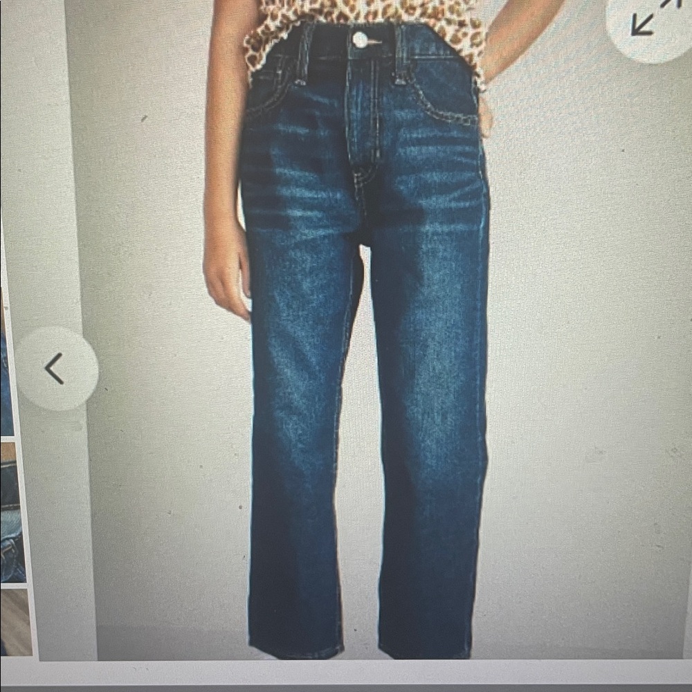 Old Navy High-Rise Slouchy Straight Jeans 10